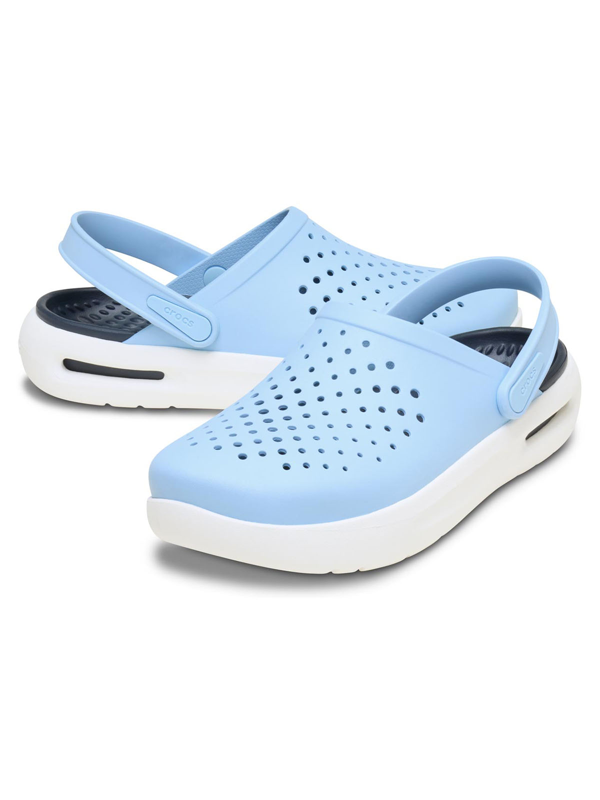 Zueco Mujer Inmotion Celeste Crocs