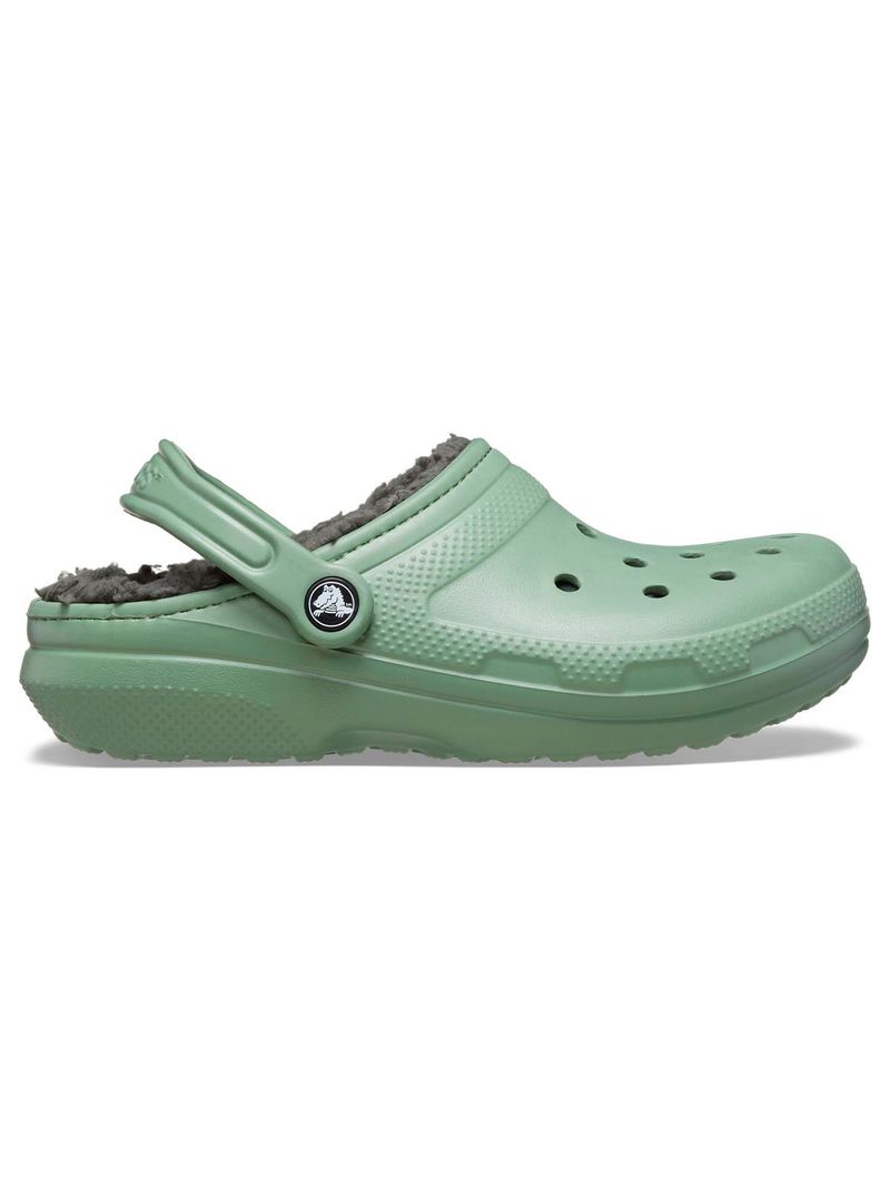 Zueco-Unisex-Classic-Lined-Verde-Crocs