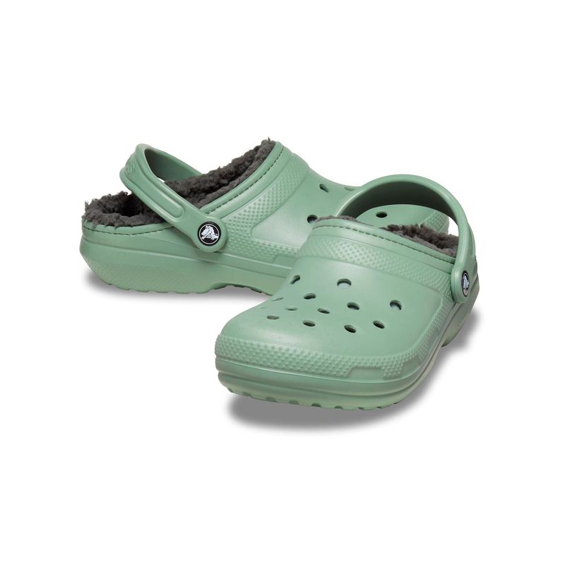 Zueco-Unisex-Classic-Lined-Verde-Crocs