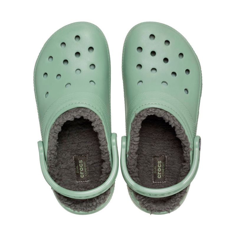 Zueco-Unisex-Classic-Lined-Verde-Crocs