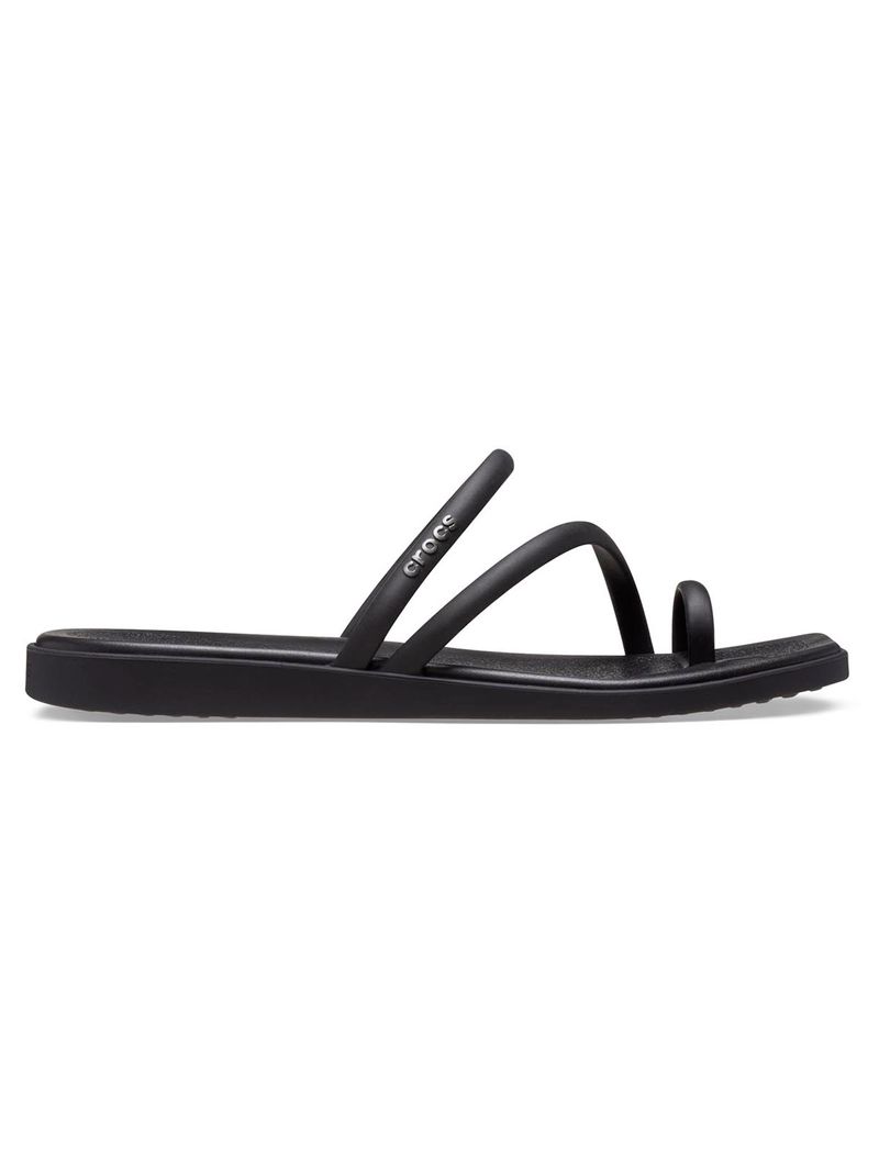 Sandalia-Mujer-Miami-Toe-Loop-SDL-Negro-Crocs