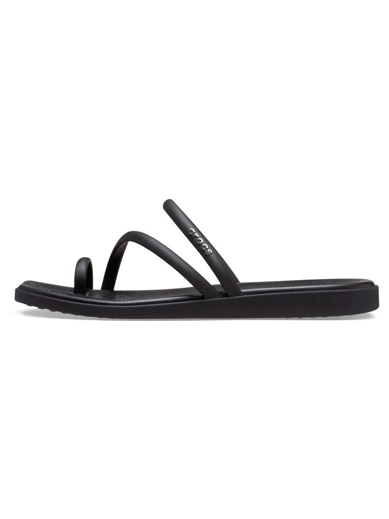 Sandalia-Mujer-Miami-Toe-Loop-SDL-Negro-Crocs