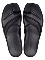 Sandalia-Mujer-Miami-Toe-Loop-SDL-Negro-Crocs