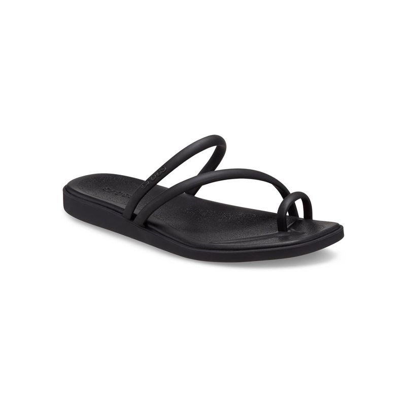 Sandalia Mujer Miami Toe Loop SDL Negro Crocs
