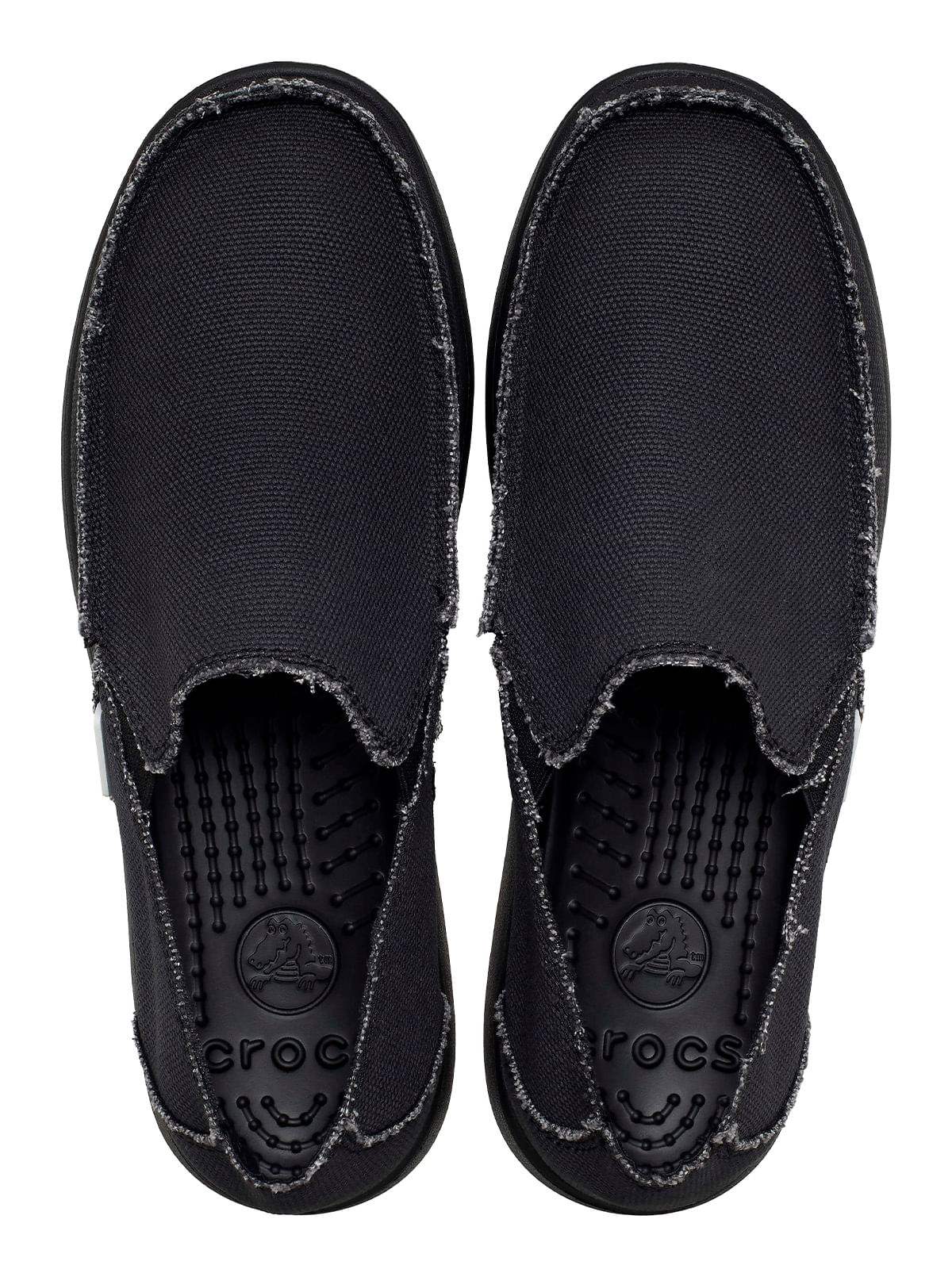 Zueco Hombre Santa Cruz Negro Crocs