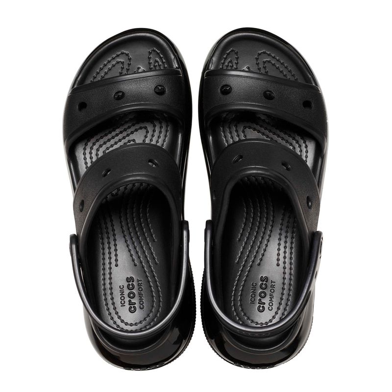 Sandalia Mujer Mega Crush Negro Crocs