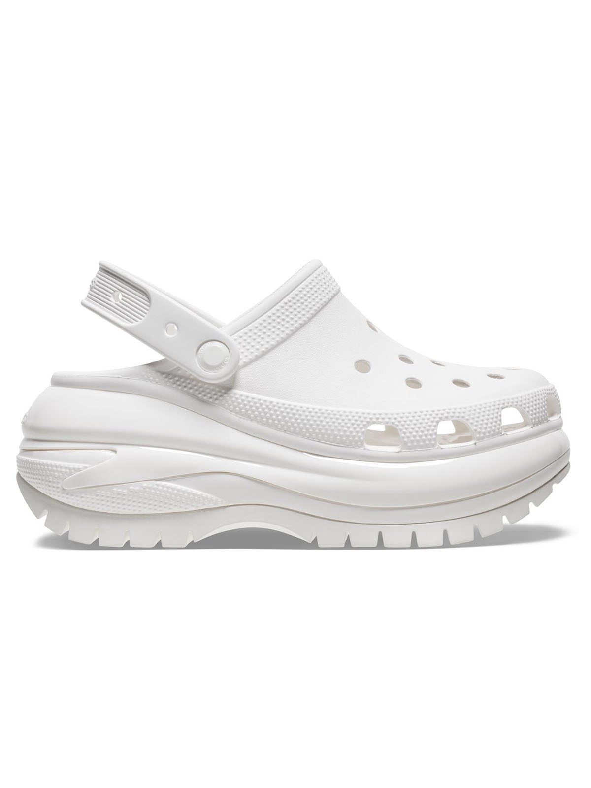 Zueco Unisex Mega Crush Blanco Crocs