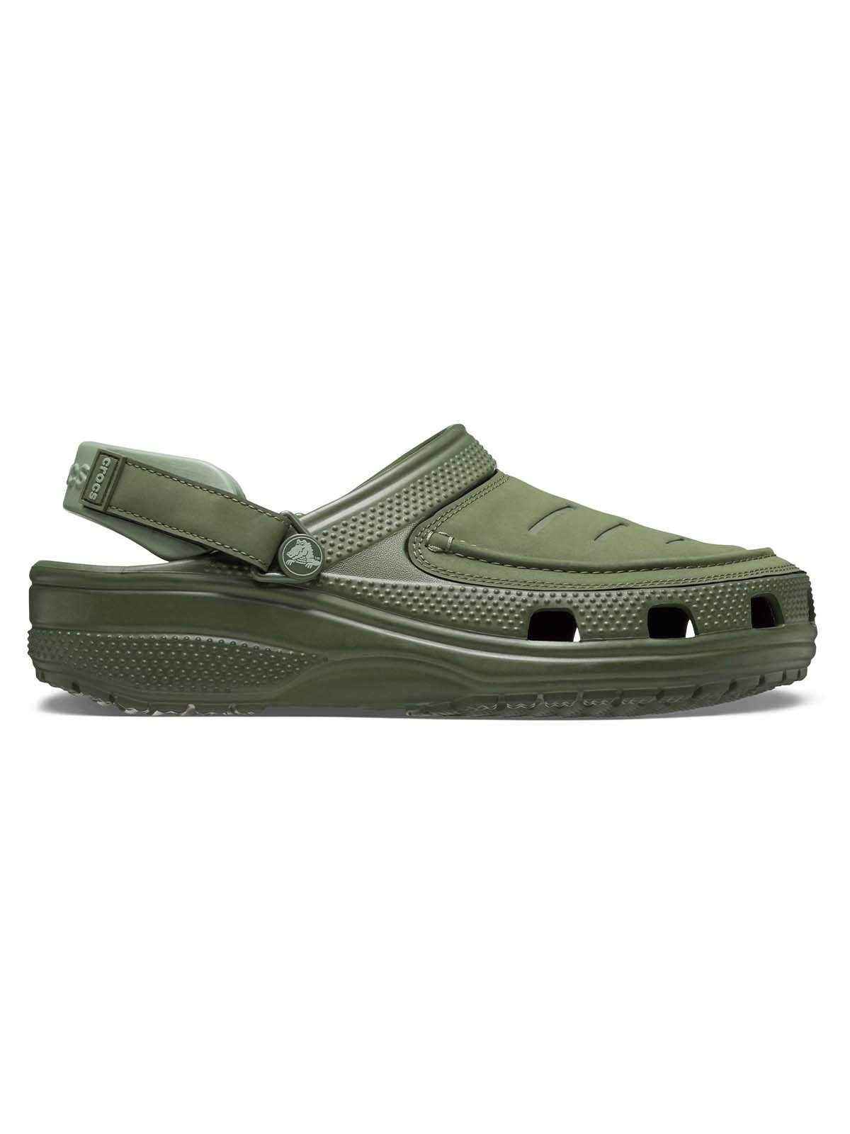 Zueco Hombre Yukon Verde Musgo Crocs