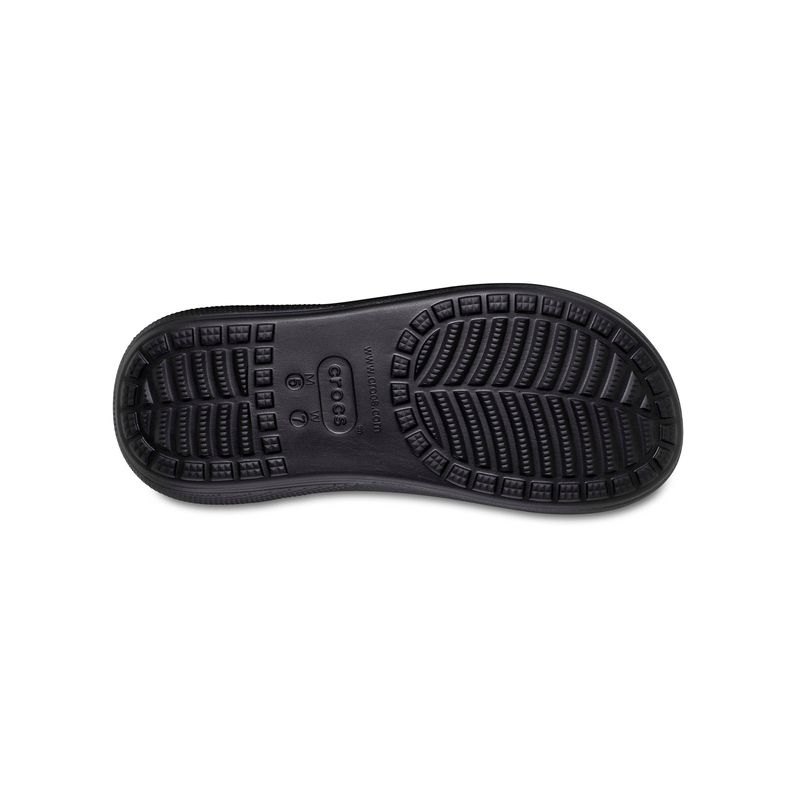 Sandalia Mujer Crush Negro Crocs