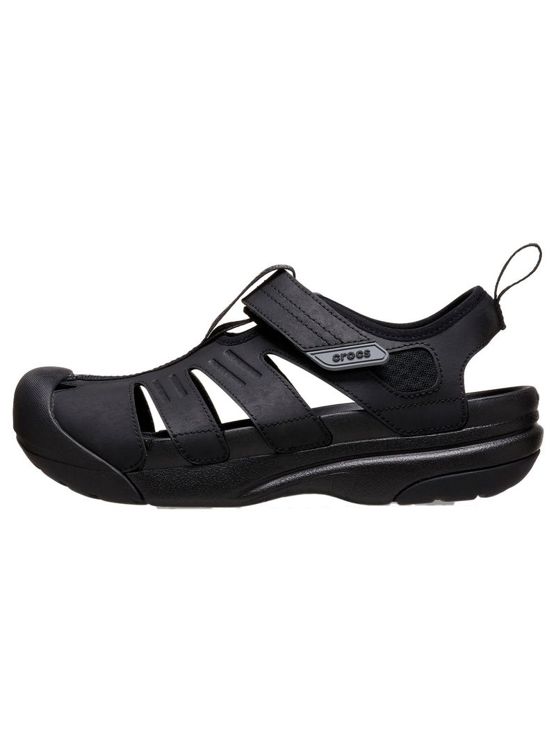 Sandalia-Hombre-Yukon-Fisherman-Negro-Crocs