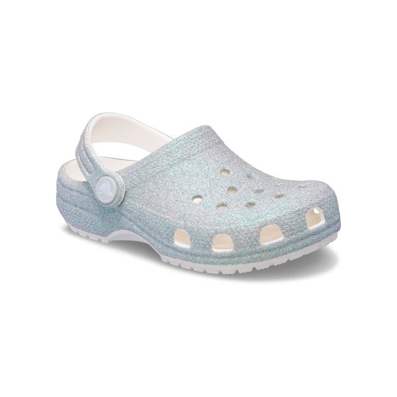 Zueco-Infantil-Classic-Iridescent-Blanco-Crocs