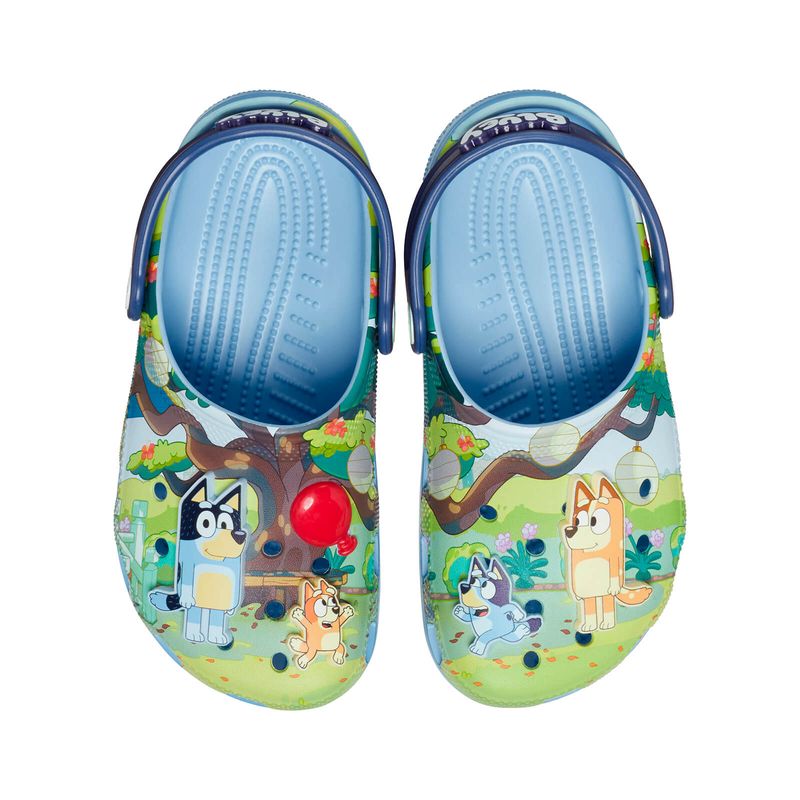 Zueco-Unisex-Infantil-Bluey-Classic-Clog-Multicolor-Crocs