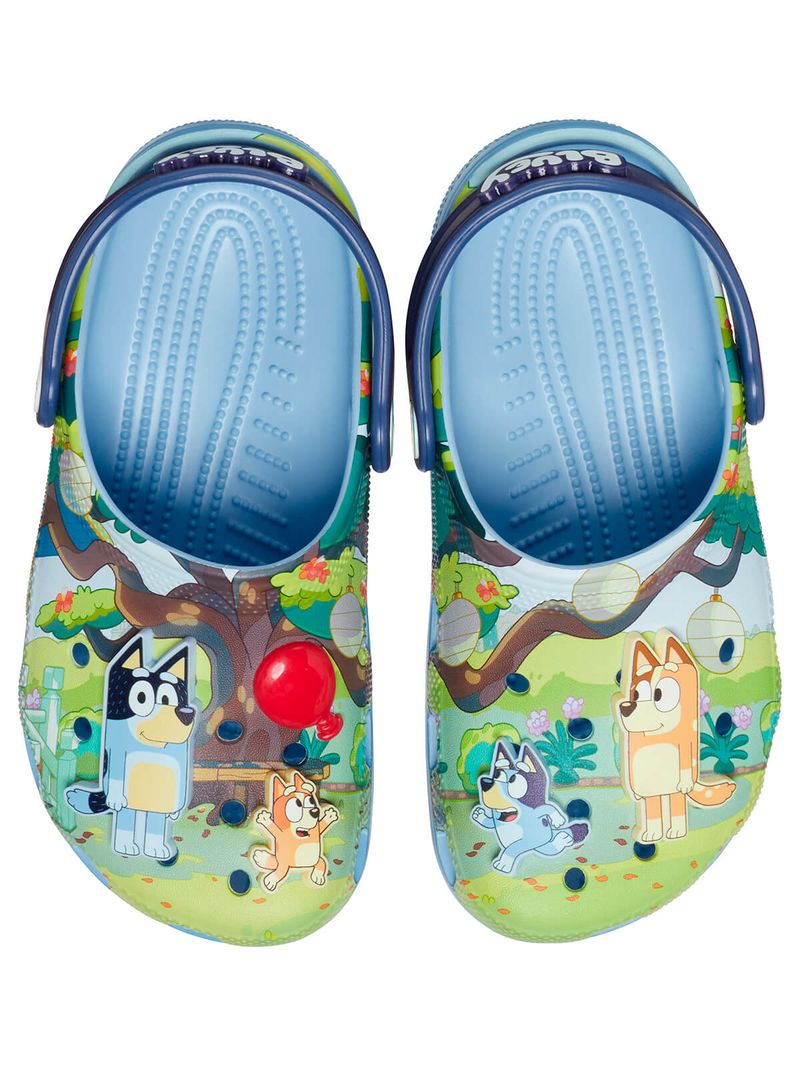 Zueco-Unisex-Infantil-Bluey-Classic-Clog-Multicolor-Crocs