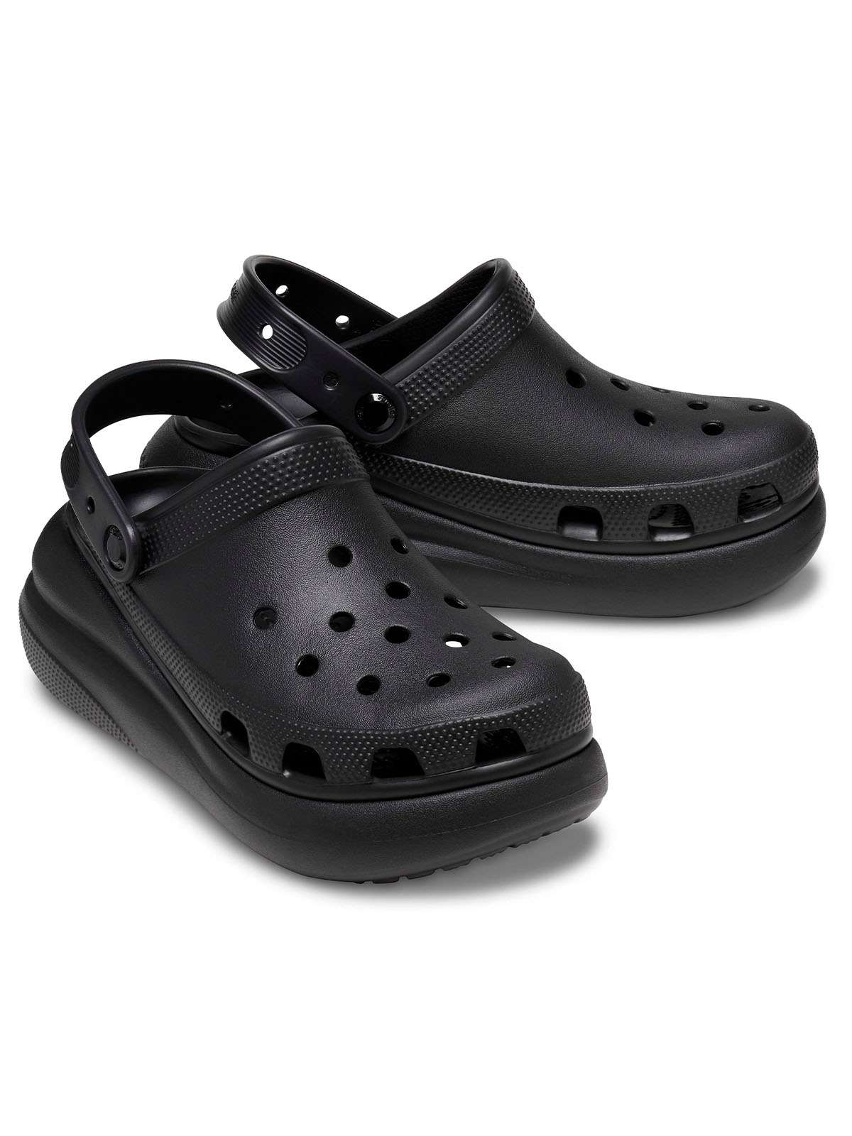 Zueco Mujer Crush Negro Crocs
