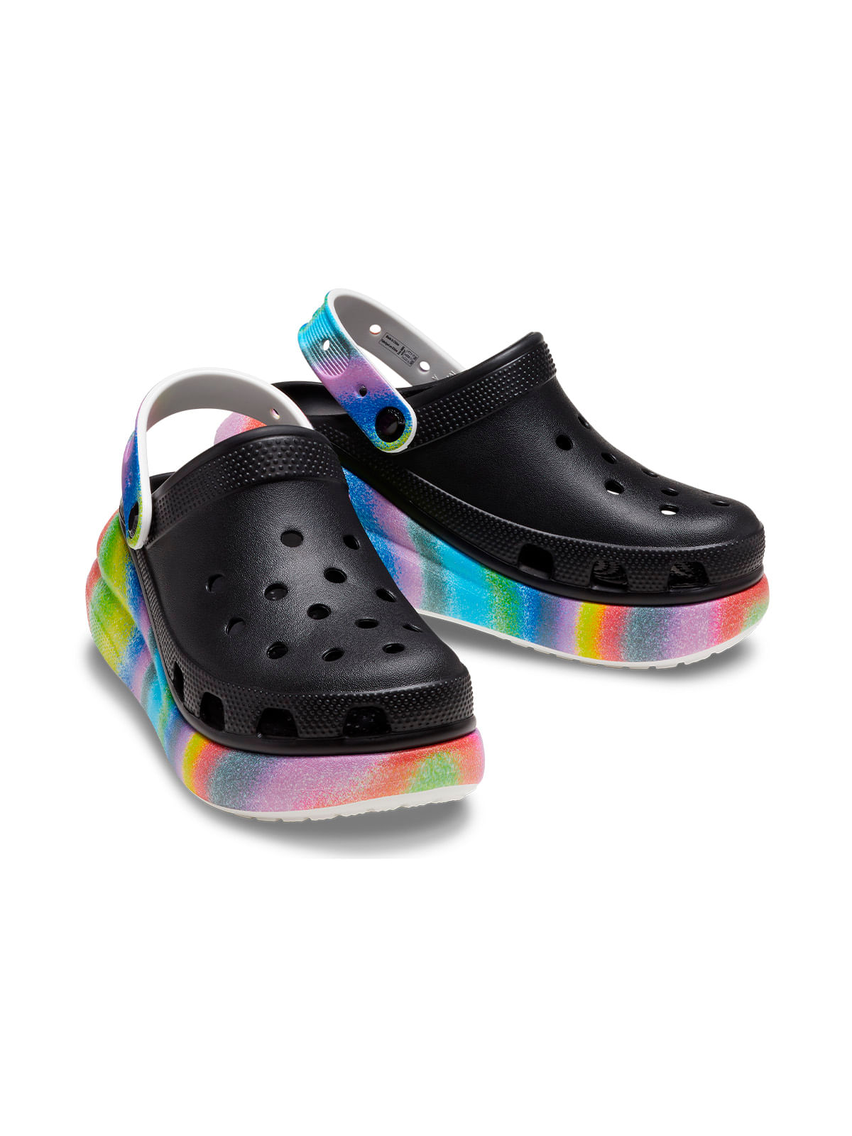 Zueco Mujer Crush Negro Crocs