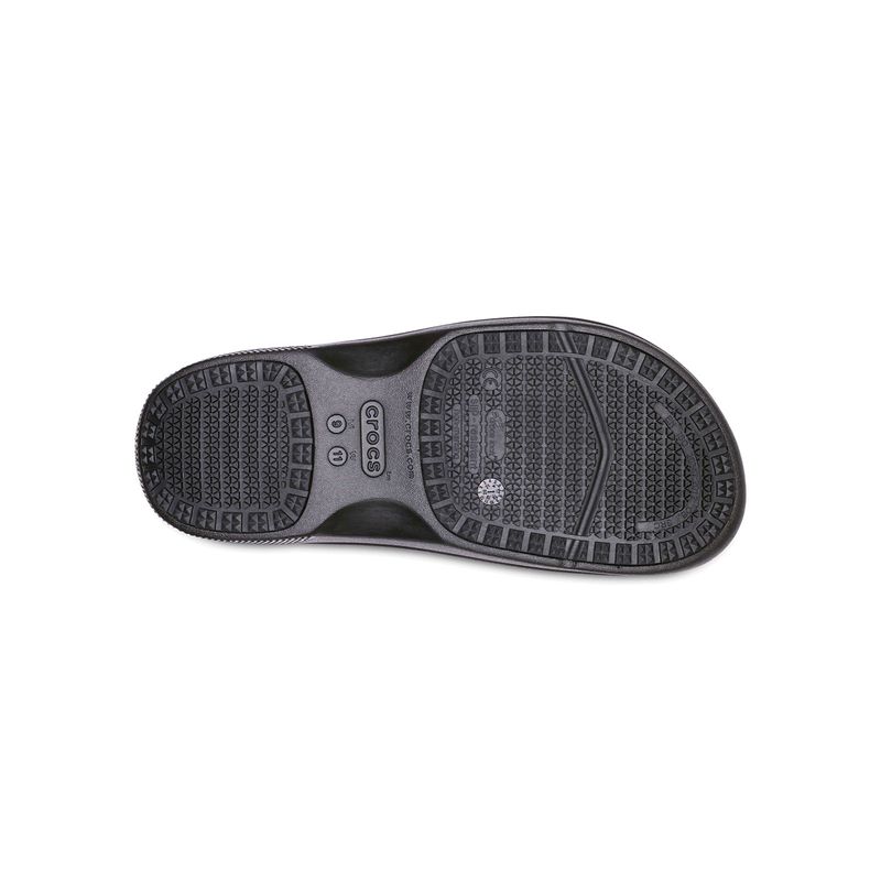 Zueco-Unisex-On-The-Clock-Negro-Crocs