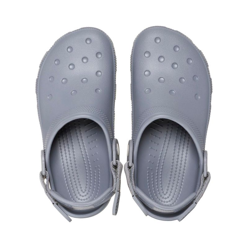 Zueco Unisex Work Clog Antideslizante Gris Crocs