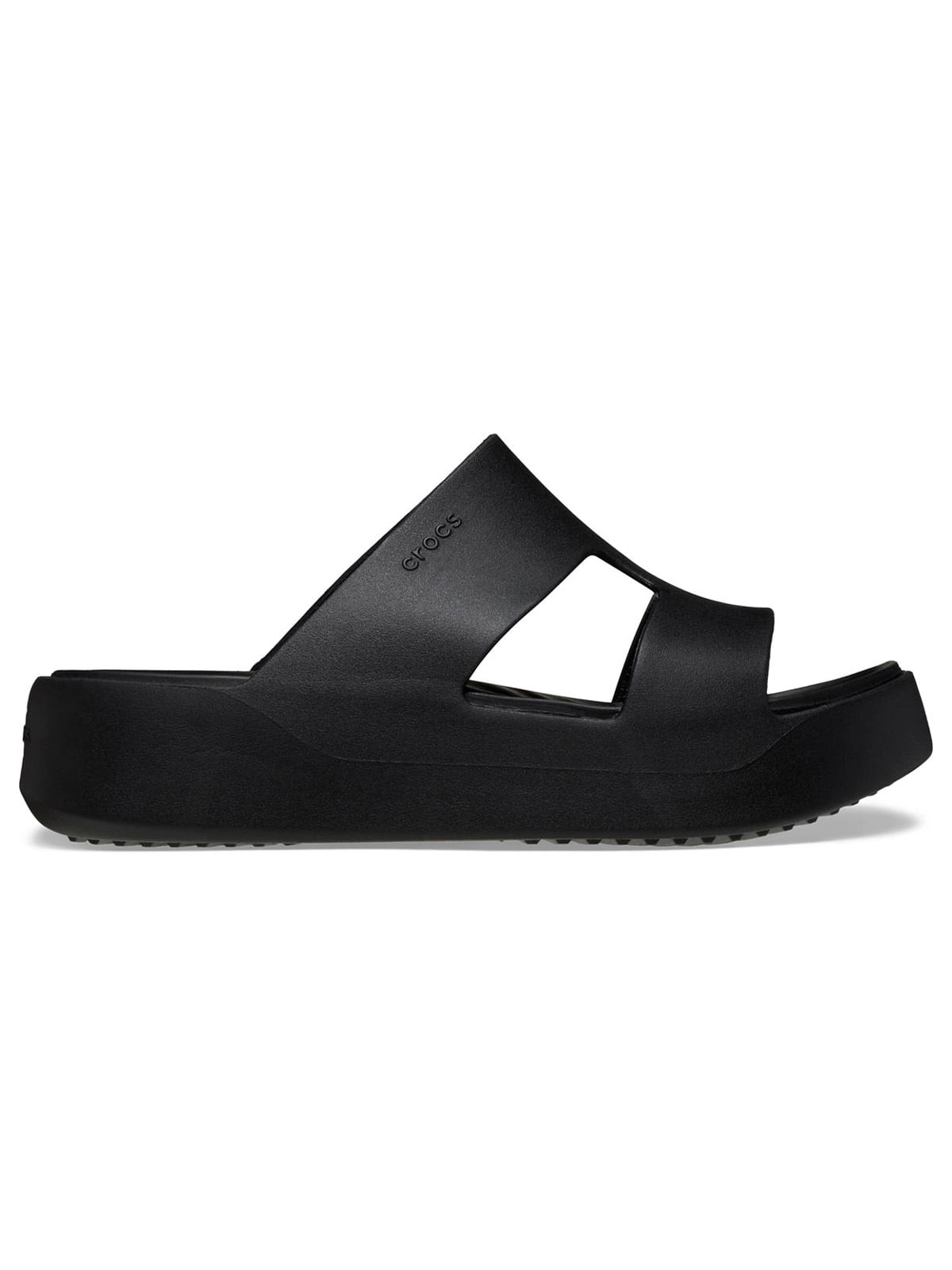 Sandalia Mujer Getaway PLTR H-Strap  Negro Crocs