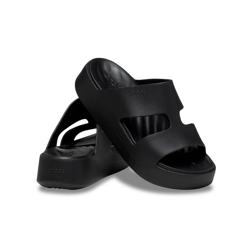 Sandalia Mujer Getaway PLTR H-Strap  Negro Crocs