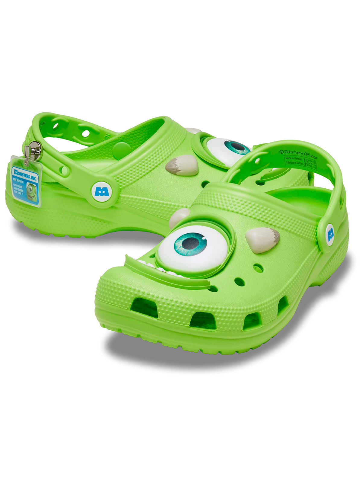 Zueco Unisex Monsters Inc Mike Multicolor Crocs