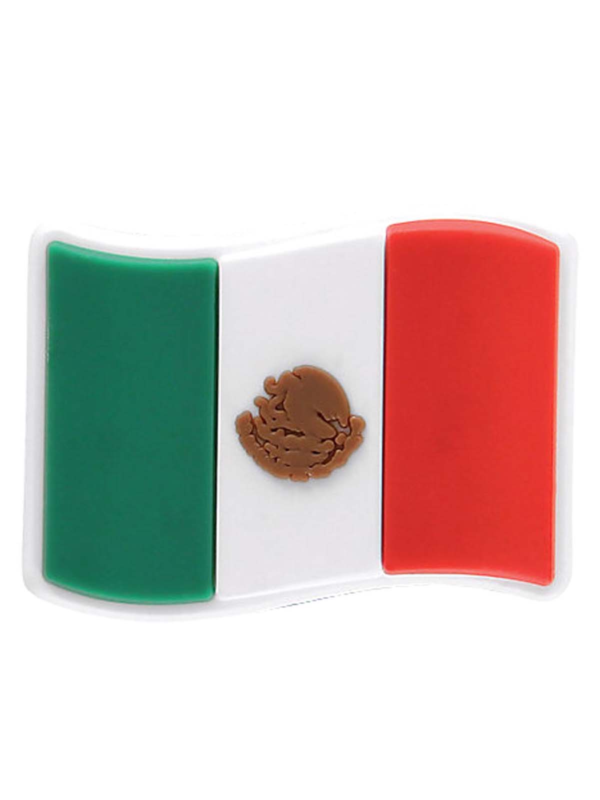 Jibbitz Bandera De México Blanco Crocs
