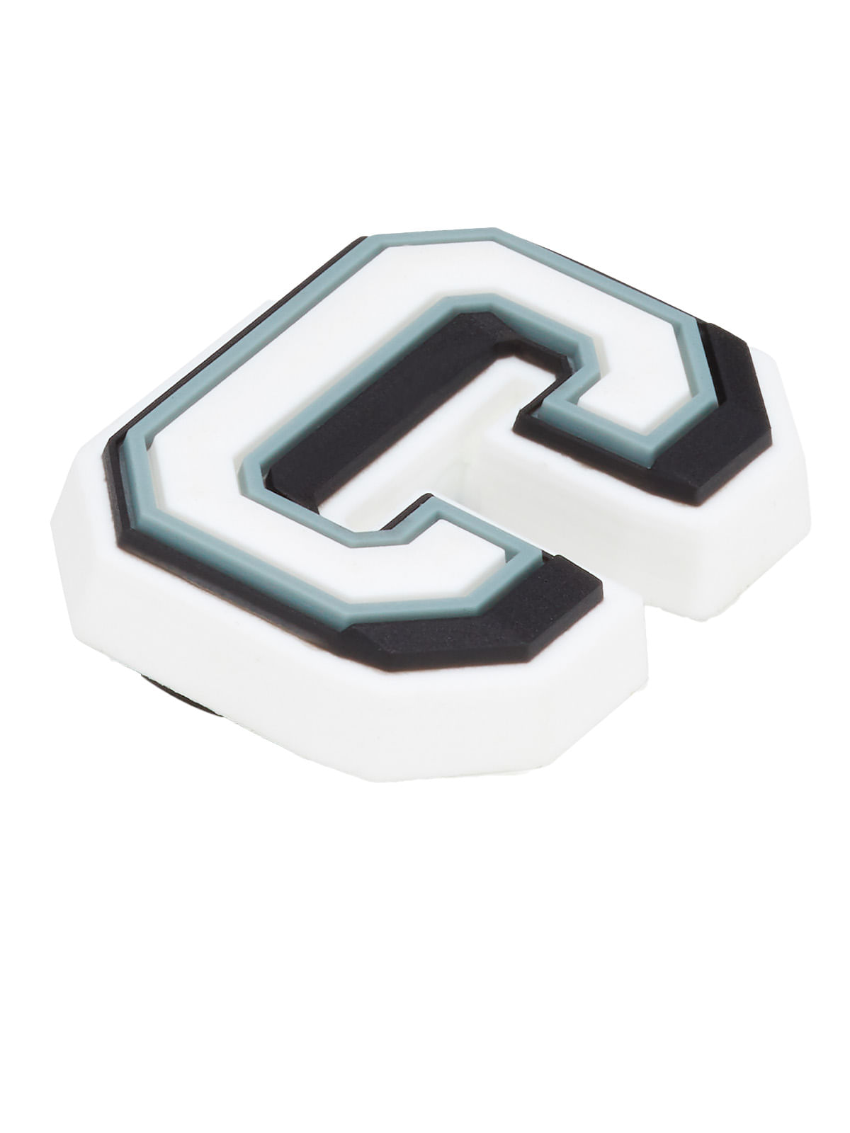 Jibbitz Letra C Blanco Crocs