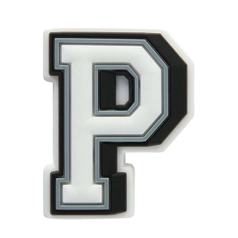 Jibbitz Letra P Blanco Crocs