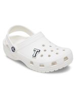Jibbitz-Letra-T-Blanca-Crocs