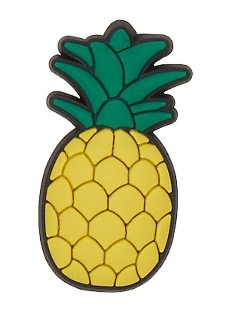 Jibbitz-Piña-Amarilla-Crocs