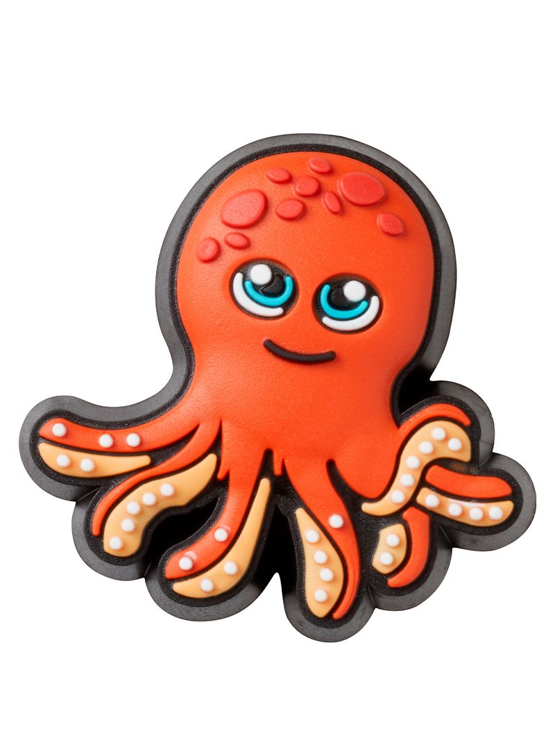 Jibbitz-Pulpo-Naranjo-Crocs