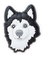 Jibbitz-Perro-Husky-Blanco-Crocs