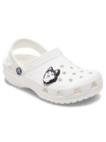 Jibbitz-Perro-Husky-Blanco-Crocs