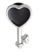 Jibbitz-Llave-De-Corazon-Negro-Crocs