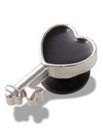 Jibbitz-Llave-De-Corazon-Negro-Crocs