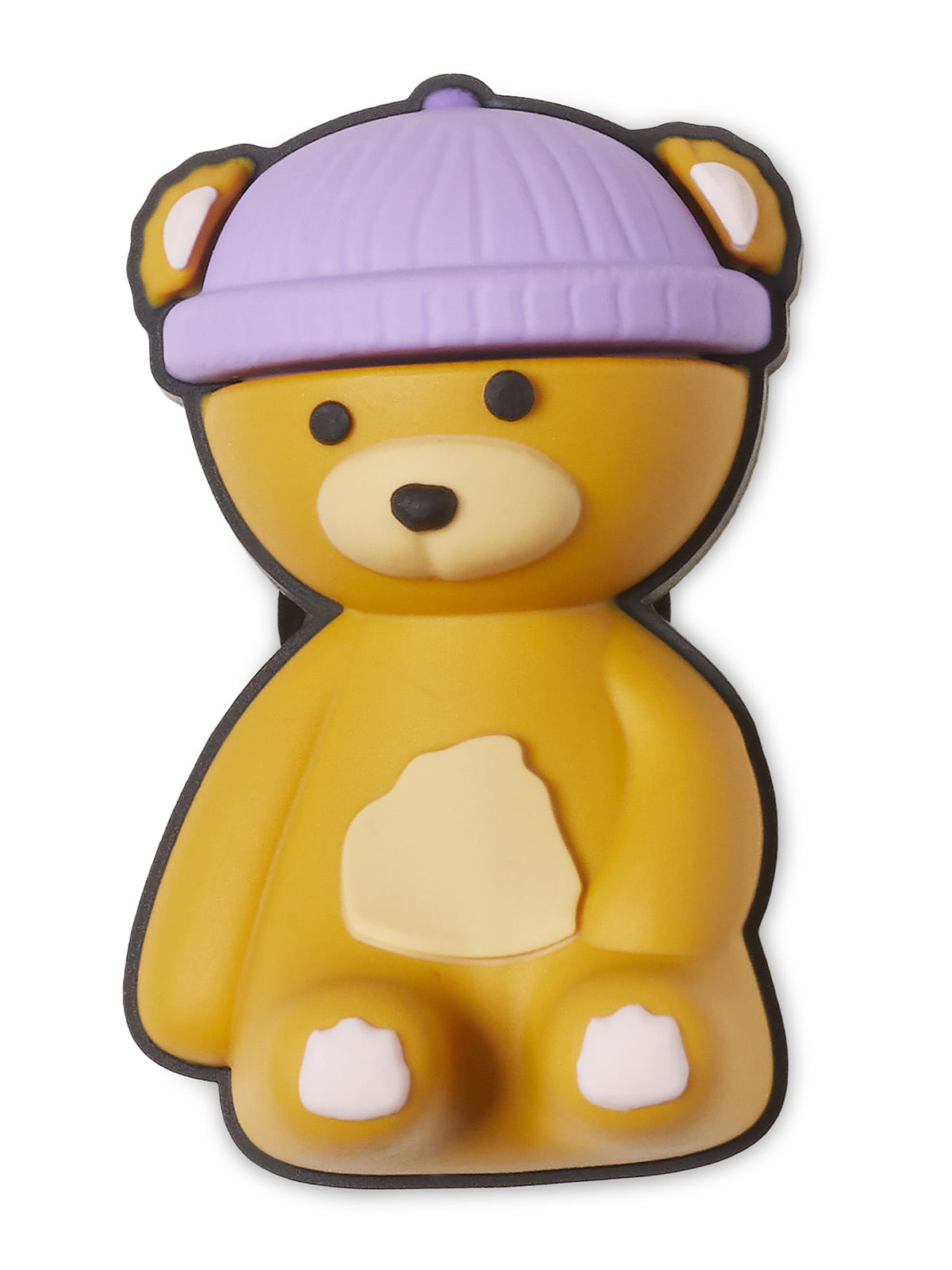 Jibbitz Osito Teddy Con Gorro De Lana Café Crocs