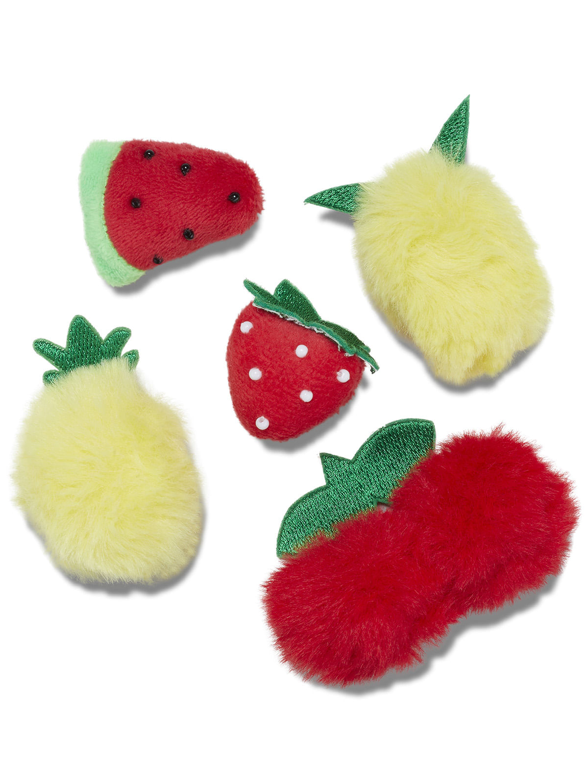 Jibbitz Peluche de Furtas Pack de 5 Multicolor Crocs