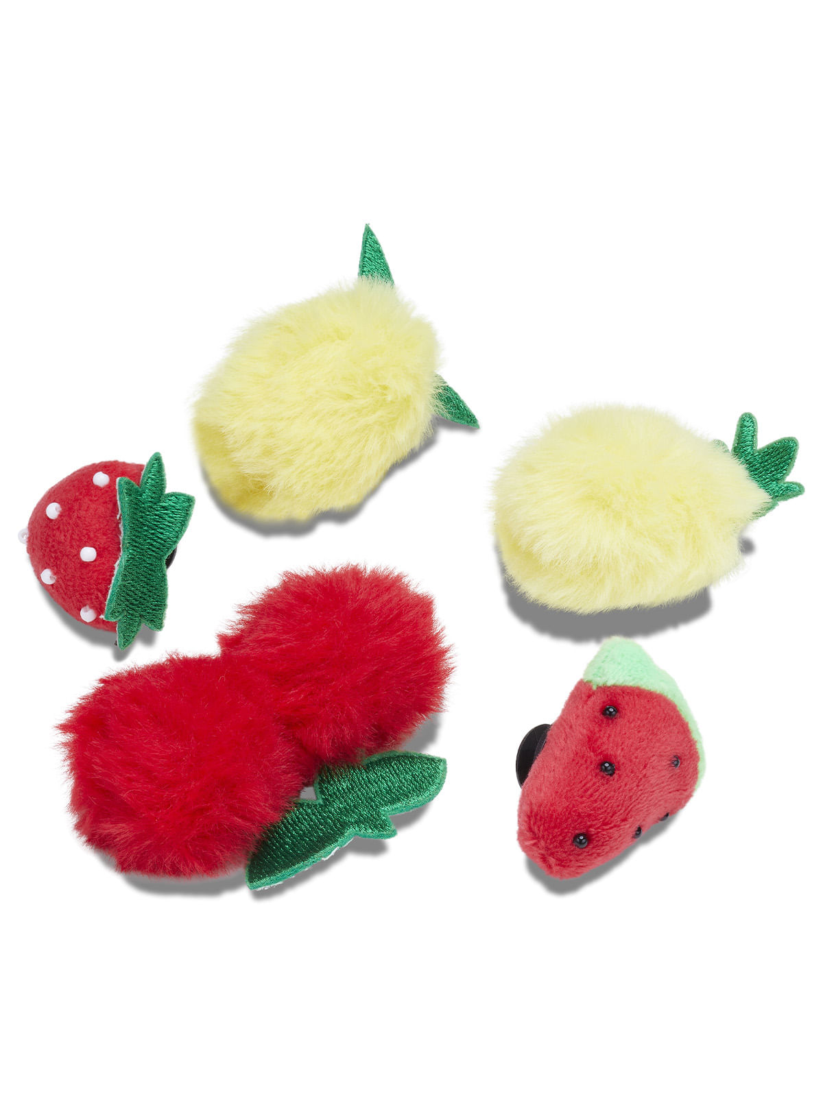 Jibbitz Peluche de Furtas Pack de 5 Multicolor Crocs