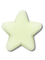 Jibbitz-Estrella-Luminosa-En-Oscuridad-Blanco-Crocs