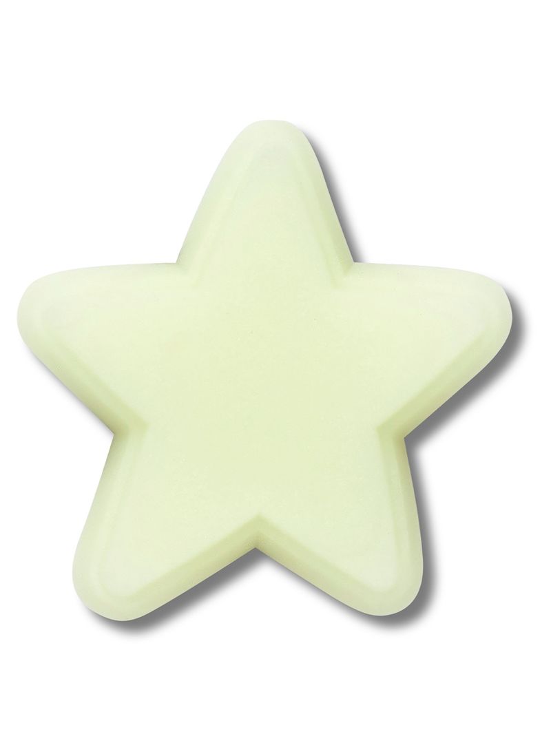 Jibbitz-Estrella-Luminosa-En-Oscuridad-Blanco-Crocs