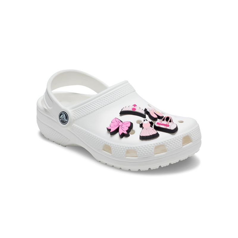 Jibbitz-Bailarina-De-Ballet-Pack-de-5-Rosado-Crocs