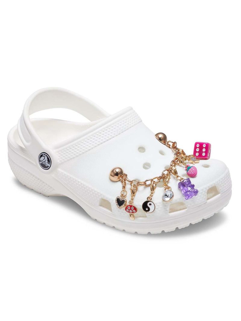 Jibbitz-Cadena-Dorada-con-Accesorios-Metalizada-Crocs