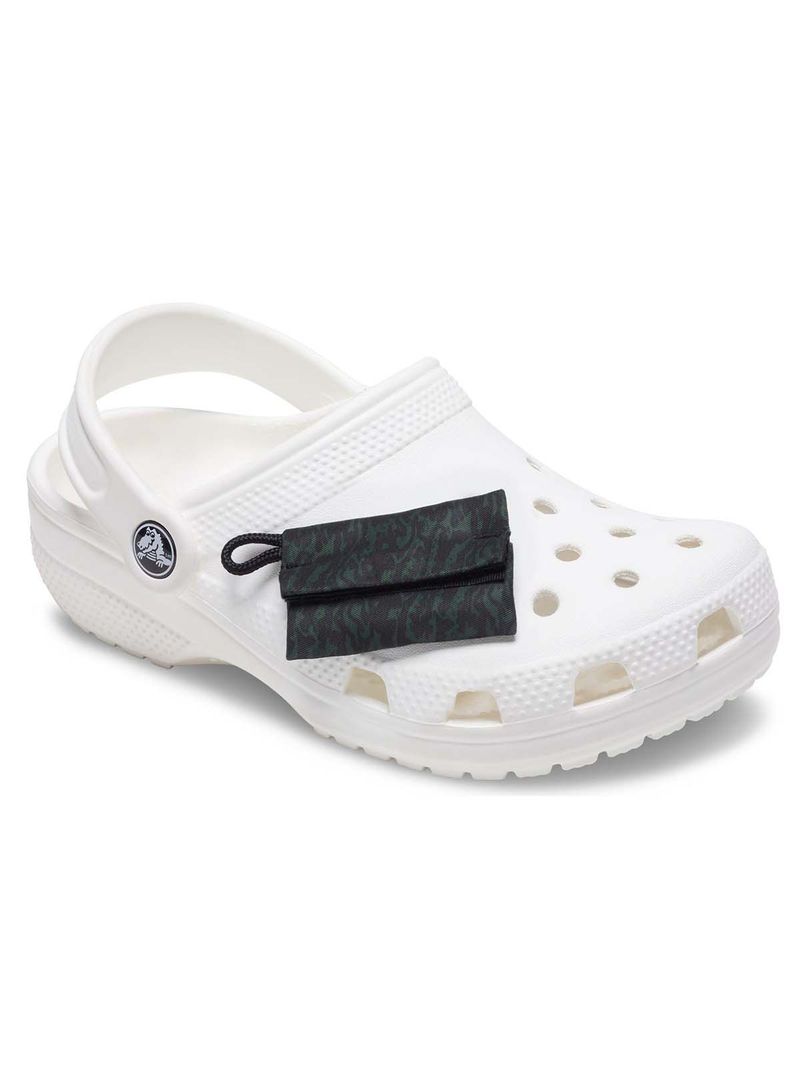 Jibbitz-Bolsito-Estampado-Militar-Negro-Crocs