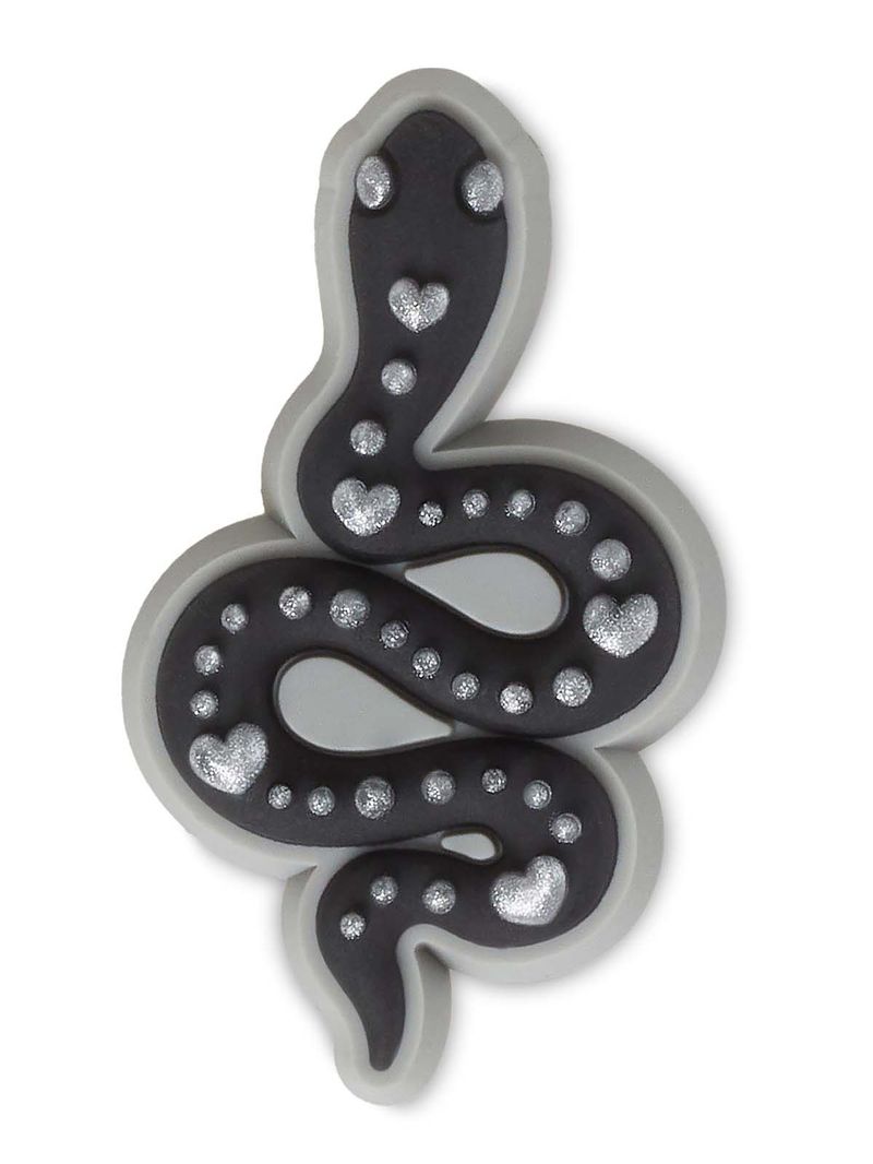 Jibbitz-Serpiente-Negro-Crocs