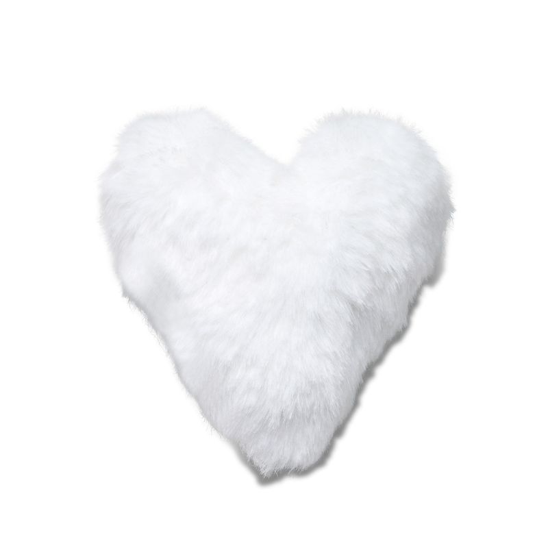 Jibbitz Corazón Fluffy Blanco Crocs