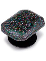 Jibbitz-Gema-Brillante-Negro-Crocs
