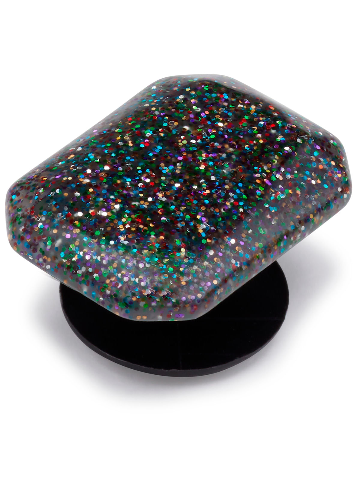 Jibbitz Gema Brillante Negro Crocs
