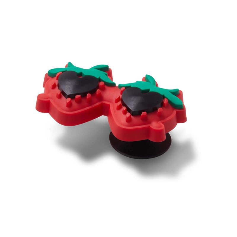 Jibbitz Lentes de Fresa Rojo Crocs