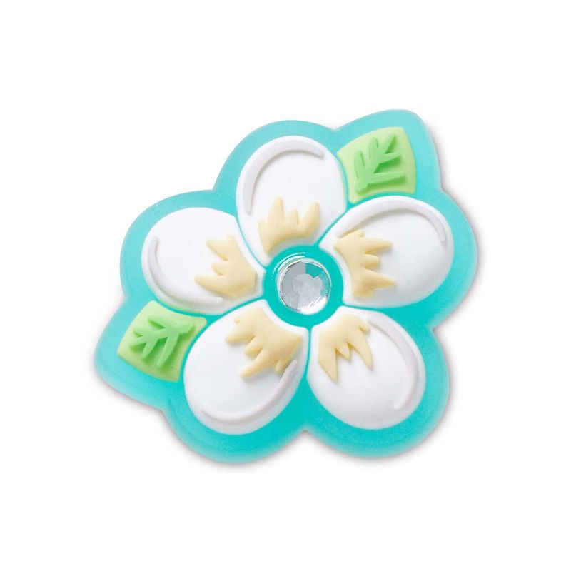 Jibbitz Plumeria Joya Floral Celeste Crocs