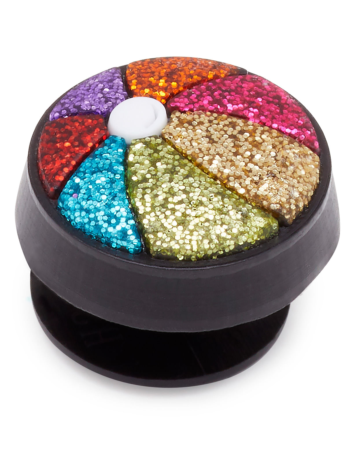 Jibbitz Pelota Colores Glitter Multicolor Crocs