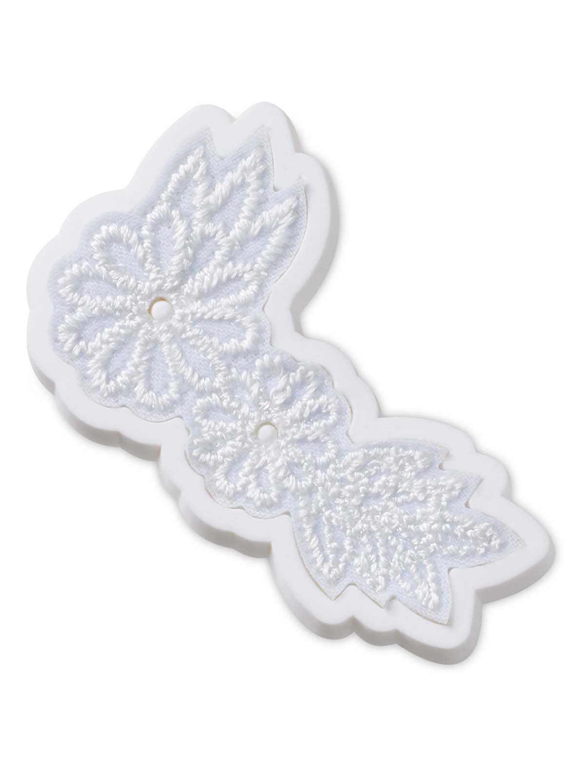 Jibbitz Elegante Flor Blanco Crocs